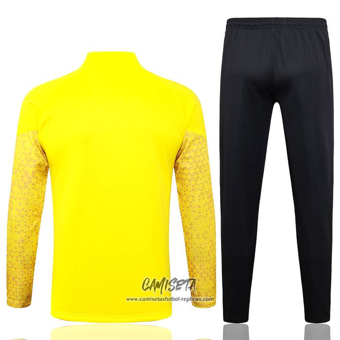 Chandal de Chaqueta del Borussia Dortmund 2023-2024 Amarillo